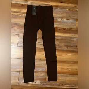 Yelete fleece lined leggings- plus one size